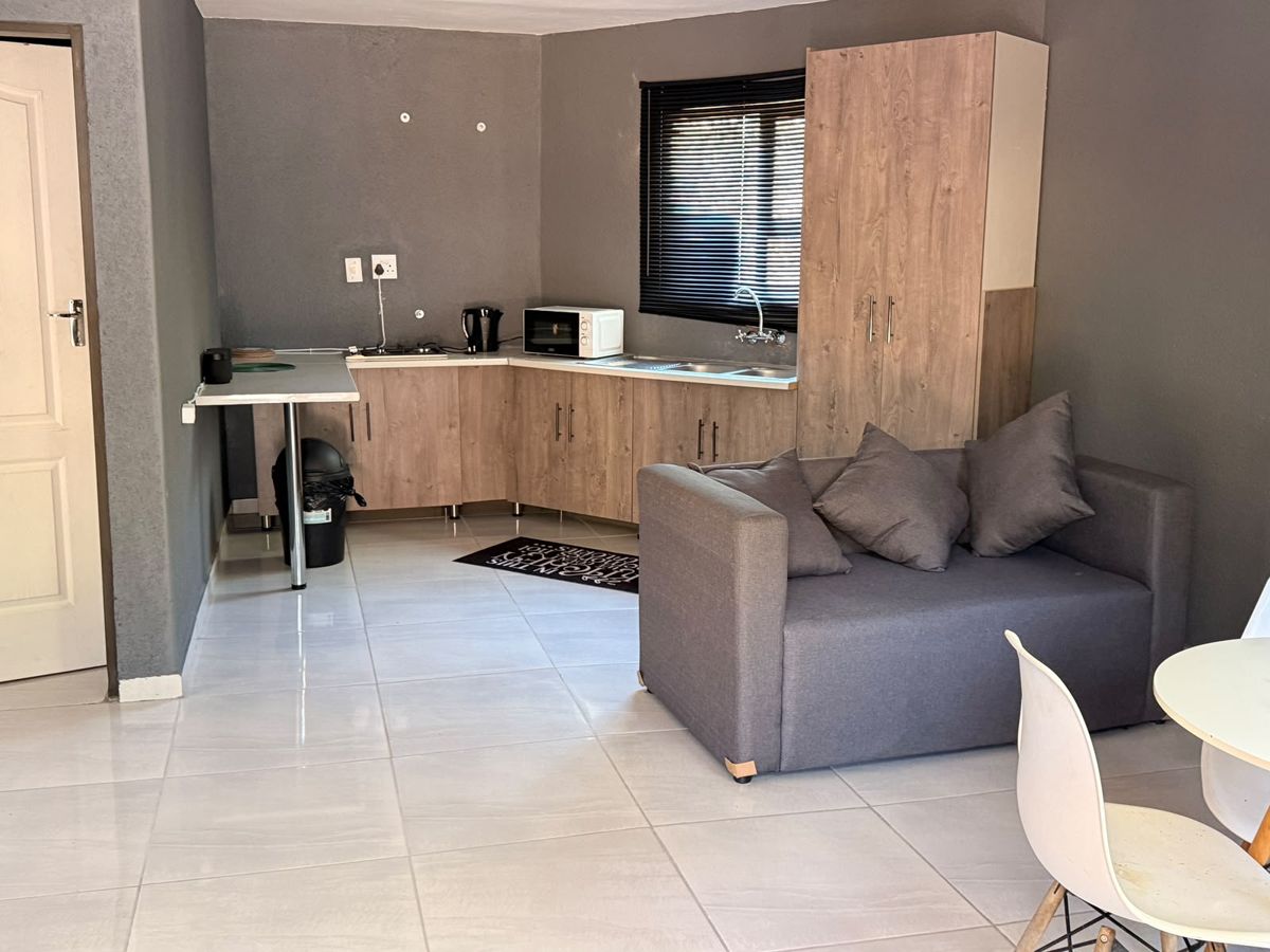 Lounge and self-catering kitchenette