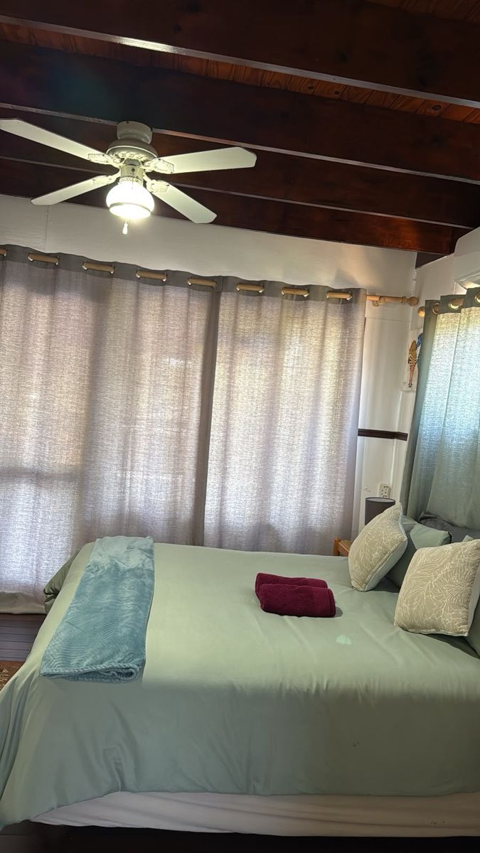 Loft room with timber ceiling